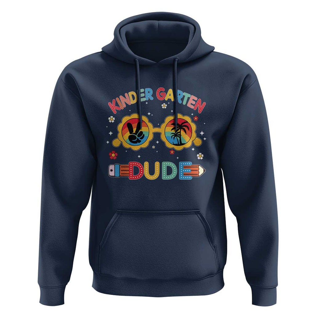Funny Cool Kindergarten Dude Hoodie TS09 Navy Print Your Wear