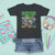 Look Out 1st Grade Monster Truck T Shirt For Kid TS09 Black Print Your Wear