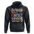 Hello First Grade Groovy Back To School Hoodie TS09 Black Print Your Wear