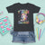 Funny Back To School Unicorn T Shirt For Kid I'm Ready For 1st Grade But Is It Ready For Me TS09 Black Print Your Wear