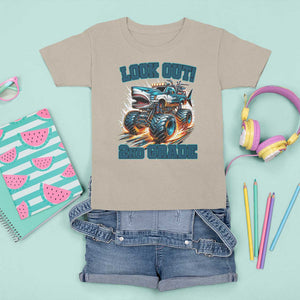 Look Out 2nd Grade Monster Truck T Shirt For Kid TS09 Sand Print Your Wear