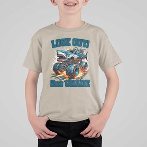 Look Out 2nd Grade Monster Truck T Shirt For Kid TS09 Sand Print Your Wear