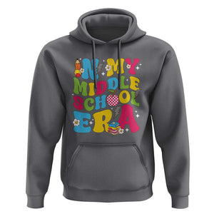 In My Middle School Era Retro Groovy Hoodie TS09 Charcoal Print Your Wear