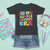 In My Middle School Era Retro Groovy T Shirt For Kid TS09 Black Print Your Wear