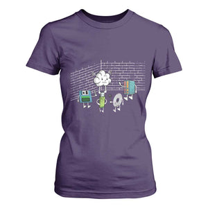 Funny Software Developers T Shirt For Women Computer Storage Evolution Cloud TS09 Purple Print Your Wear