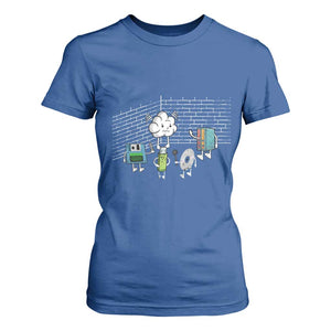 Funny Software Developers T Shirt For Women Computer Storage Evolution Cloud TS09 Royal Blue Print Your Wear