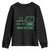 Funny Programmer Youth Sweatshirt It Works On My Machine TS09 Black Print Your Wear