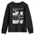 Funny Coder Youth Sweatshirt The Code Doesn't Work Why Cat Meme TS09 Black Print Your Wear
