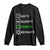 Funny Coder Long Sleeve Shirt Eat Sleep Code Repeat TS09 Black Print Your Wear