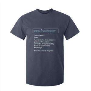 Funny Tech Support Description T Shirt For Kid TS09 Navy Print Your Wear