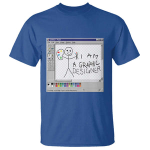 Funny I Am A Graphic Designer T Shirt TS09 Royal Blue Print Your Wear