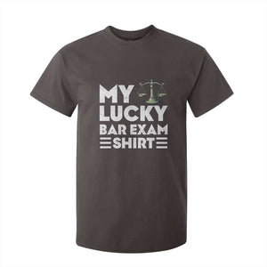 Lawyer Law School My Lucky Bar Exam T Shirt For Kid TS09 Dark Chocolate Print Your Wear