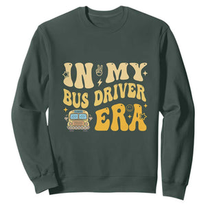 In My Bus Driver Era Sweatshirt TS09 Dark Forest Green Print Your Wear
