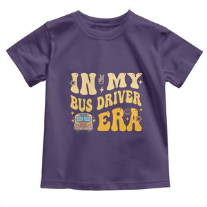 In My Bus Driver Era Toddler T Shirt TS09 Purple Print Your Wear