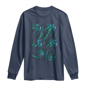 Truck Driver Long Sleeve Shirt I Drop Big Loads TS09 Navy Print Your Wear