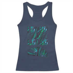 Truck Driver Racerback Tank Top I Drop Big Loads TS09 Navy Print Your Wear