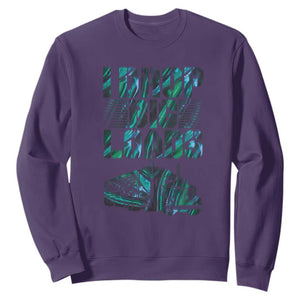 Truck Driver Sweatshirt I Drop Big Loads TS09 Purple Print Your Wear