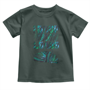 Truck Driver Toddler T Shirt I Drop Big Loads TS09 Dark Forest Green Print Your Wear