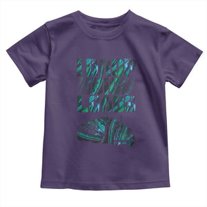 Truck Driver Toddler T Shirt I Drop Big Loads TS09 Purple Print Your Wear