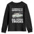 Truck Driver Youth Sweatshirt Easily Distracted By Old Pickup Trucks TS09 Black Print Your Wear