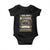 Truck Driver Baby Onesie Because Badass Is Not An Official Job Description TS09 Black Print Your Wear