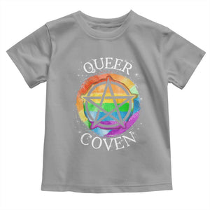 Funny Halloween LGBT Baby Shirt Queer Coven TS09 Sport Gray Print Your Wear