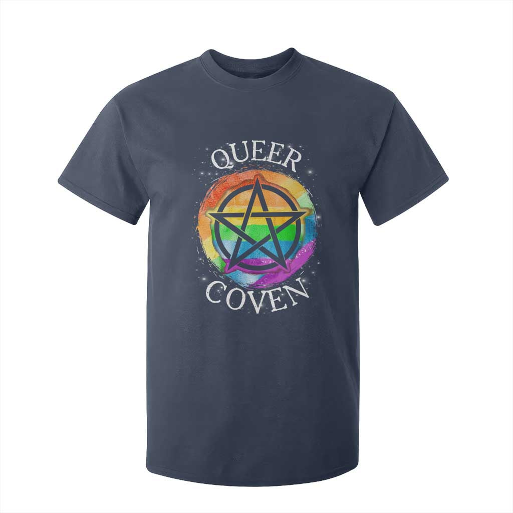 Funny Halloween LGBT T Shirt For Kid Queer Coven TS09 Navy Print Your Wear