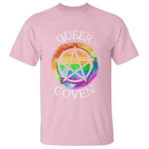 Funny Halloween LGBT T Shirt Queer Coven TS09 Light Pink Print Your Wear