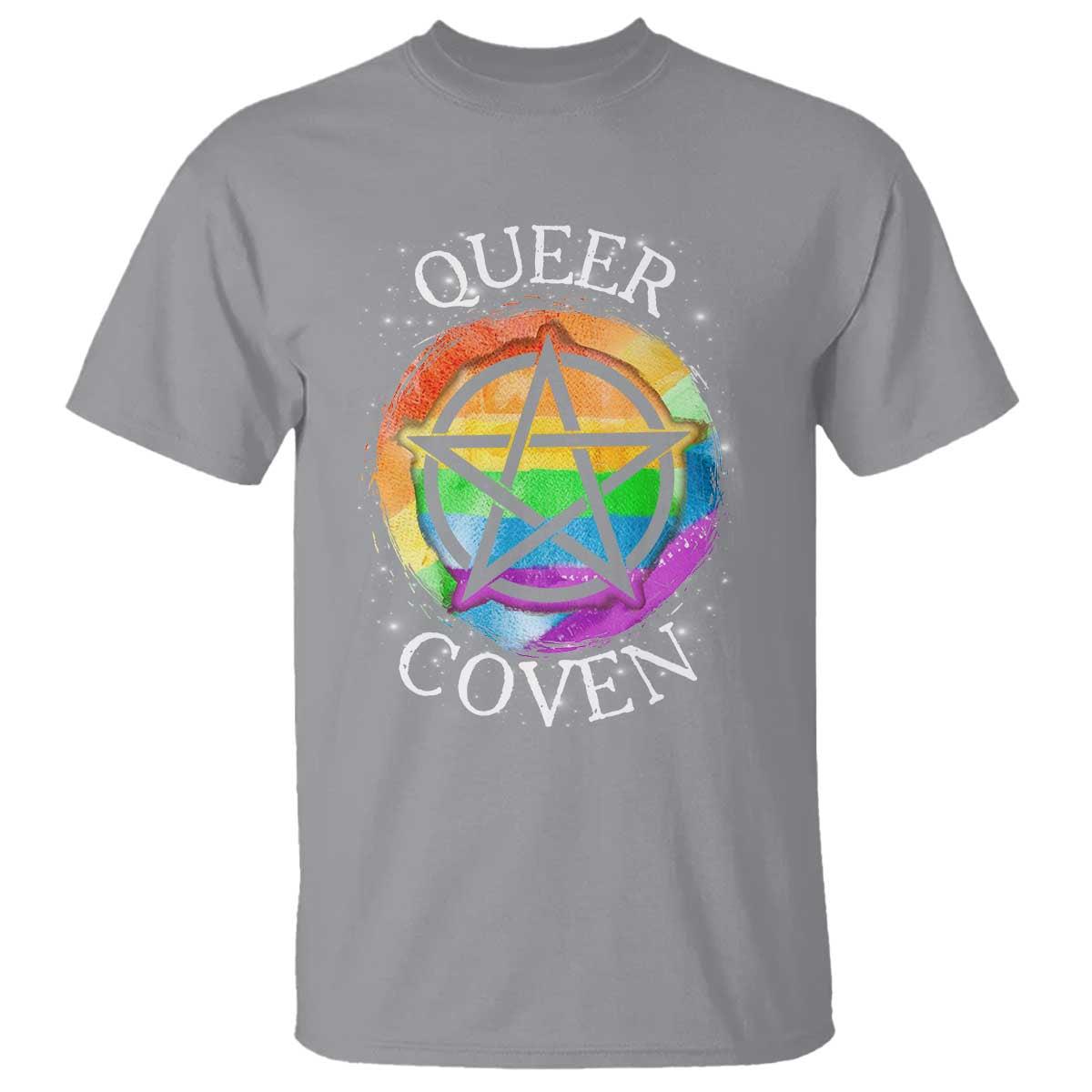 Funny Halloween LGBT T Shirt Queer Coven TS09 Sport Gray Print Your Wear