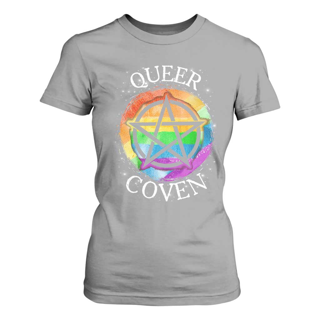 Funny Halloween LGBT T Shirt For Women Queer Coven TS09 Sport Gray Print Your Wear