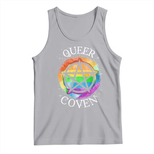 Funny Halloween LGBT Tank Top Queer Coven TS09 Athletic Heather Print Your Wear