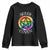 Funny Halloween LGBT Youth Sweatshirt Queer Coven TS09 Black Print Your Wear