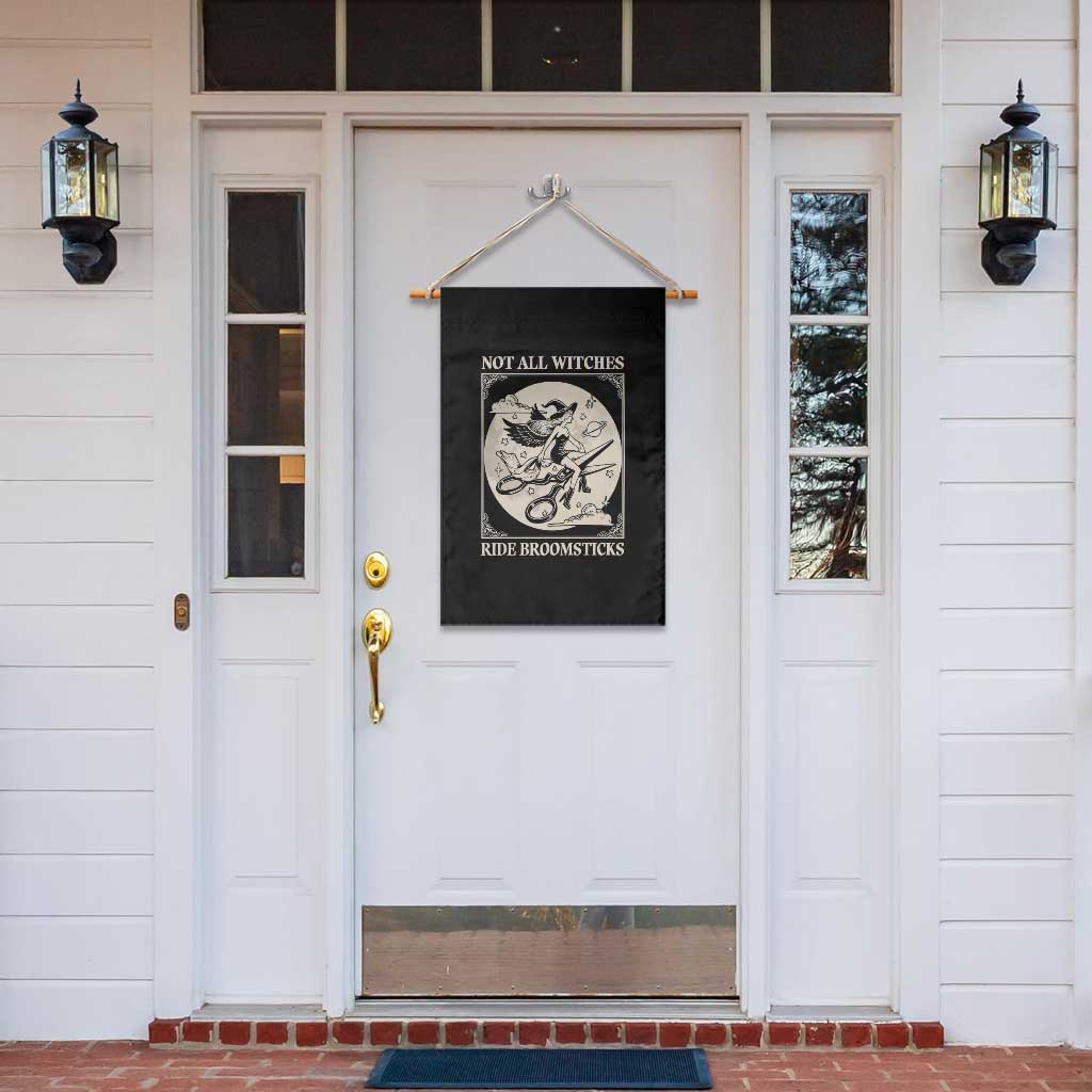 Funny Halloween Lesbian Garden Flag Some Witches Don't Ride Broomsticks Les Witch TS09 Print Your Wear