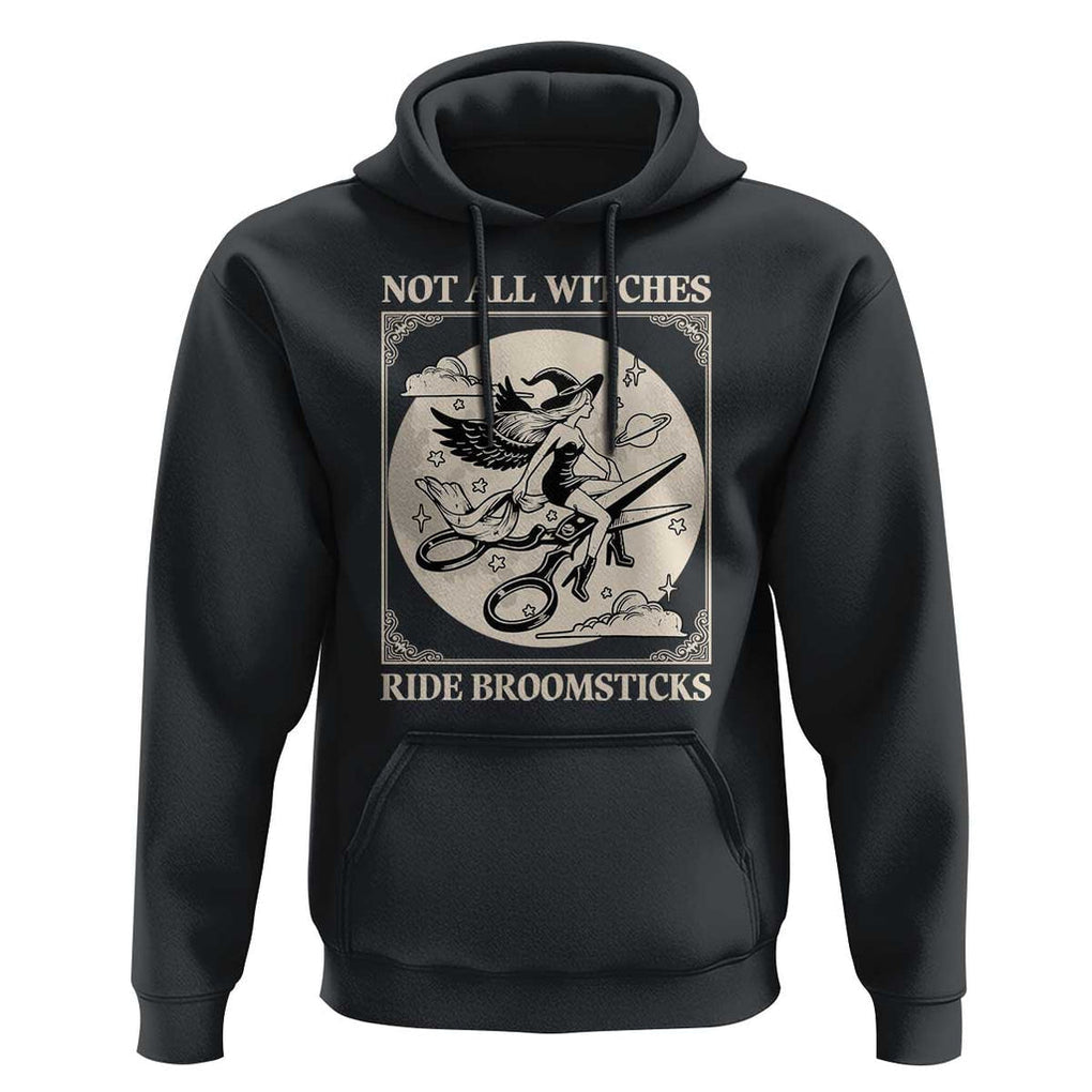 Funny Halloween Lesbian Hoodie Some Witches Don't Ride Broomsticks Les Witch TS09 Black Print Your Wear
