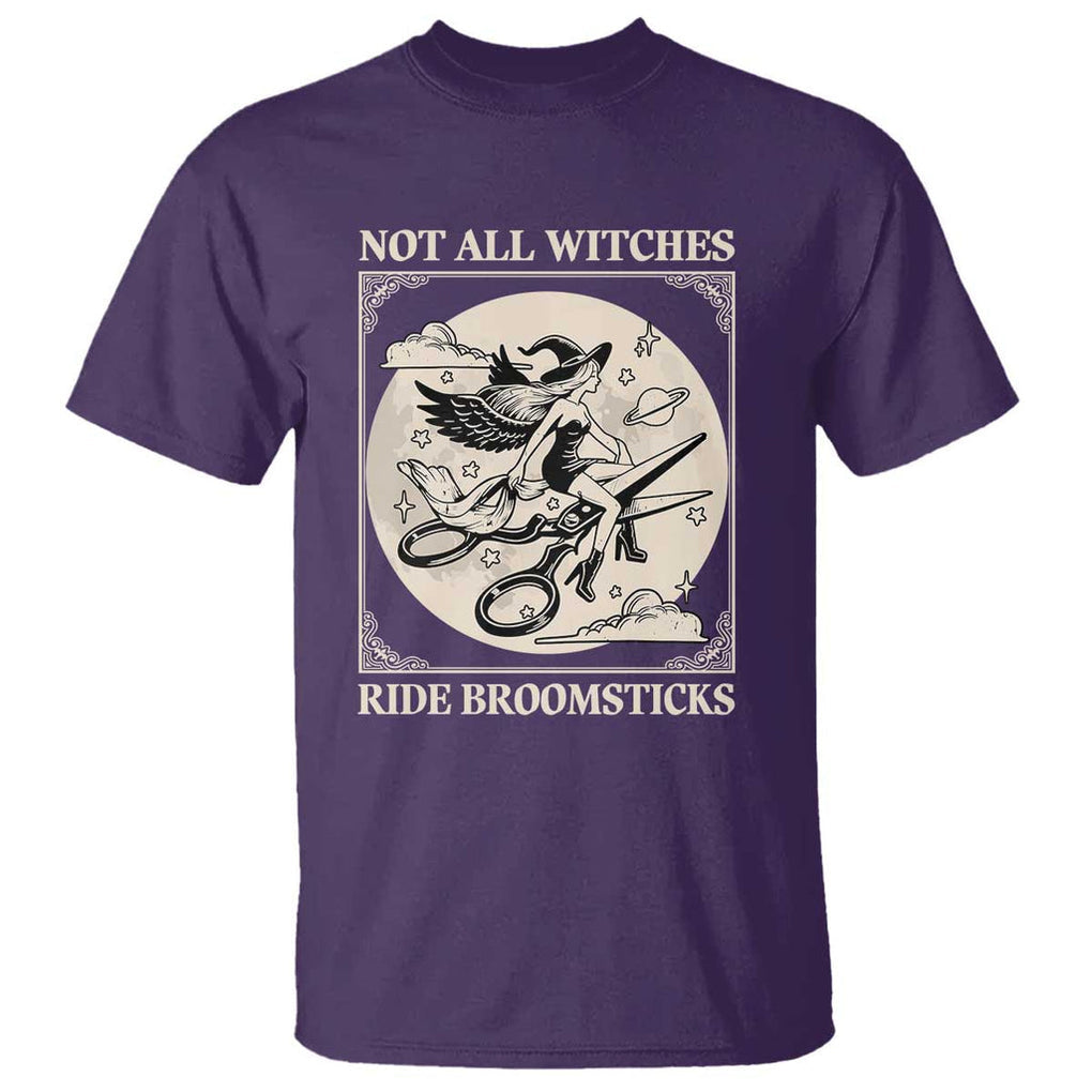 Funny Halloween Lesbian T Shirt Some Witches Don't Ride Broomsticks Les Witch TS09 Purple Print Your Wear