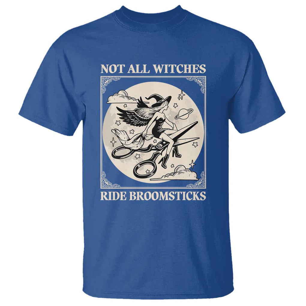 Funny Halloween Lesbian T Shirt Some Witches Don't Ride Broomsticks Les Witch TS09 Royal Blue Print Your Wear