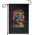 Funny Halloween LGBT Garden Flag Ride With Pride Witch Rainbow Spooky And Pride TS09 Black Print Your Wear