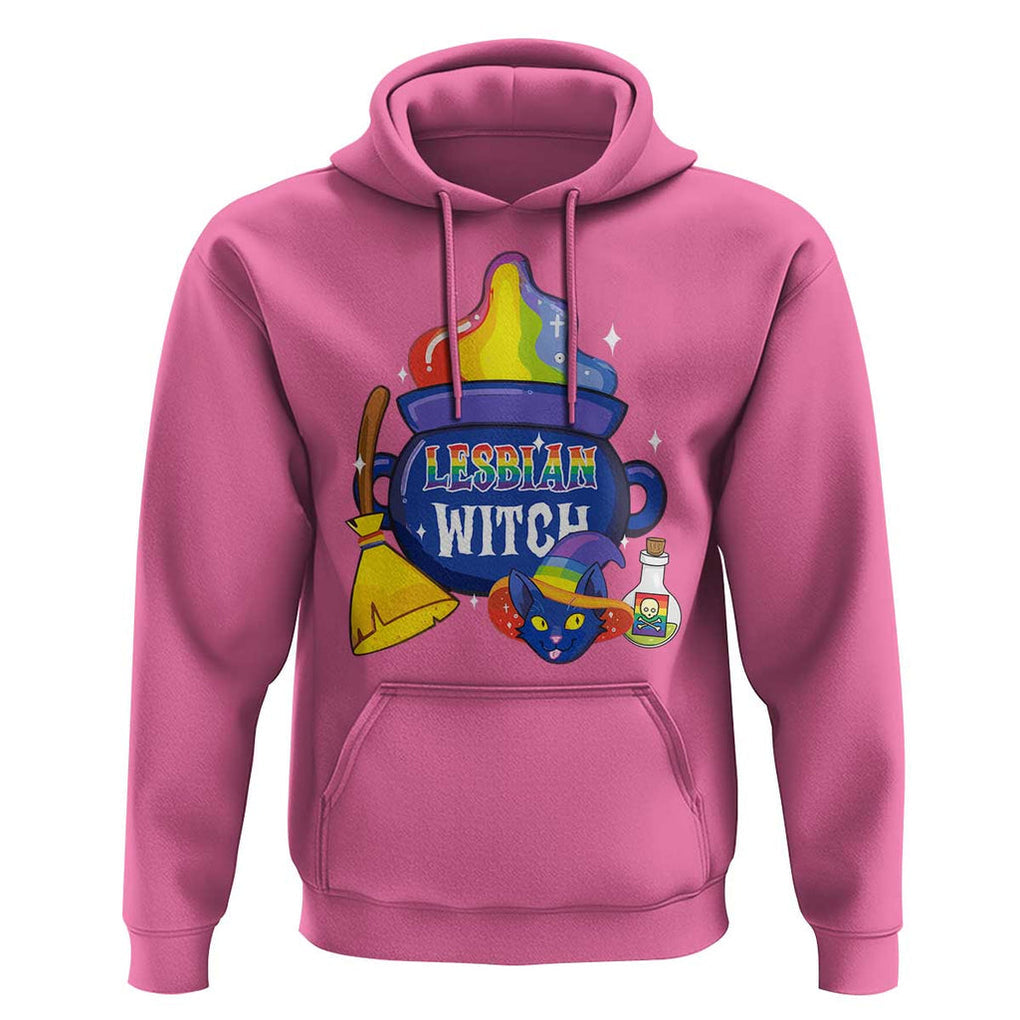 Funny Halloween LGBT Hoodie I'm The Lesbian Witch TS09 Azalea Print Your Wear
