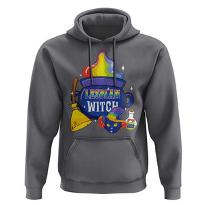 Funny Halloween LGBT Hoodie I'm The Lesbian Witch TS09 Charcoal Print Your Wear