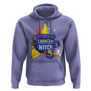 Funny Halloween LGBT Hoodie I'm The Lesbian Witch TS09 Violet Print Your Wear