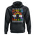 LGBT Ally Hoodie Its Ok To Say Gay Come Out Groovy Rainbow TS09 Black Print Your Wear