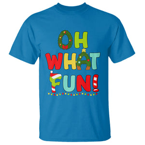 Oh What Fun Christmas Tree Candy Cane T Shirt TS09 Printyourwear