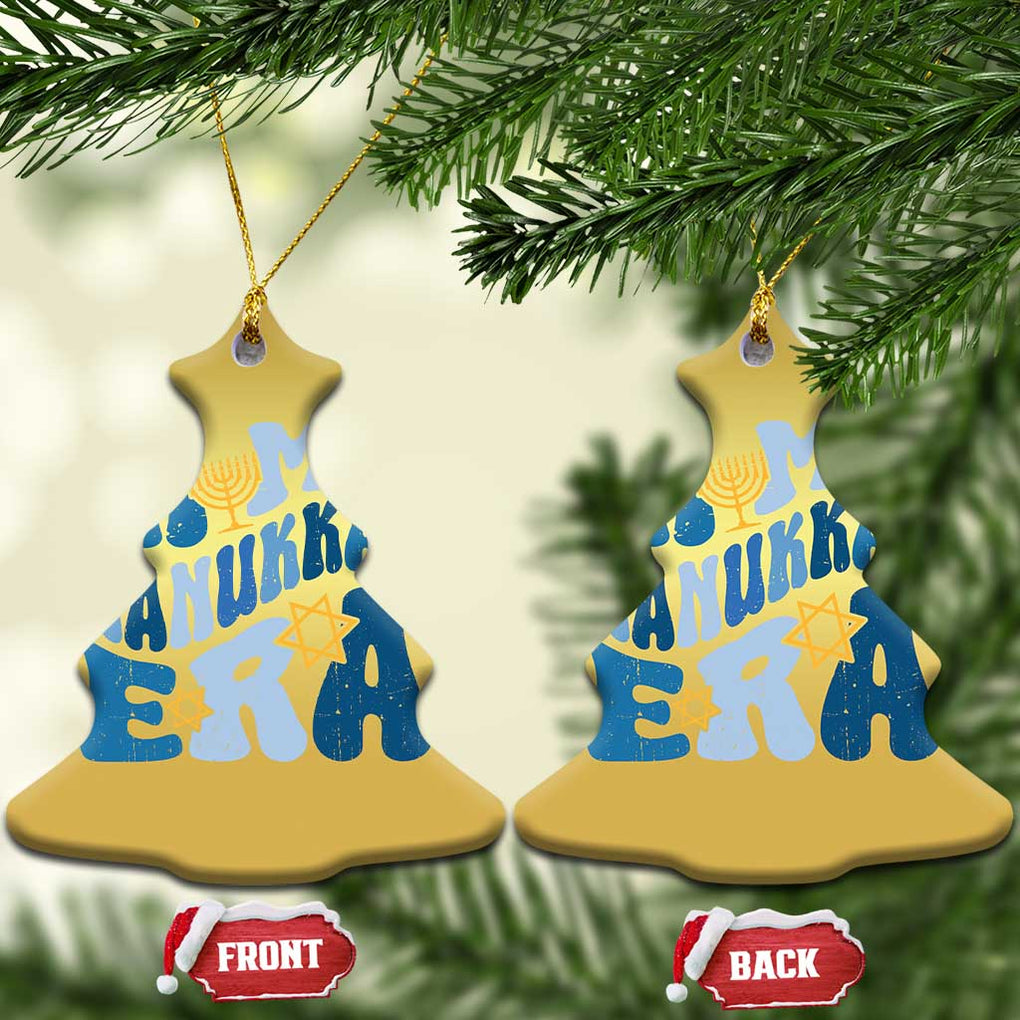 In My Hanukkah Era Christmas Ornament Groovy Chanukkah Jewish TS09 Christmas Tree Gold Print Your Wear