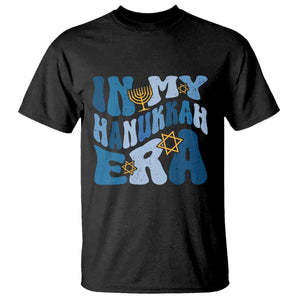In My Hanukkah Era T Shirt Groovy Chanukkah Jewish TS09 Black Print Your Wear
