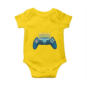 Funny Hanukkah Gamer Gaming Baby Onesie TS09 Daisy Print Your Wear