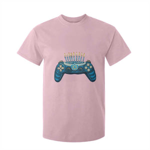 Funny Hanukkah Gamer Gaming T Shirt For Kid TS09 Light Pink Print Your Wear