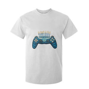 Funny Hanukkah Gamer Gaming T Shirt For Kid TS09 White Print Your Wear