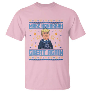 Funny Make Hanukkah Great Again Trump T Shirt TS09 Light Pink Print Your Wear