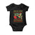 Funny Xmas Trump Baby Onesie How The Trump Saved Christmas TS09 Black Print Your Wear