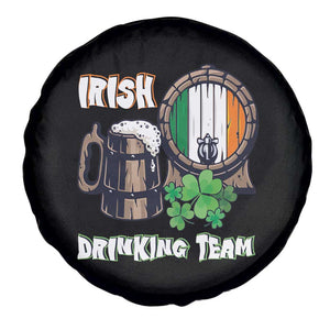 St Patrick's Day Spare Tire Cover Beer Drinking Team Ireland Flag TS09 Print Your Wear